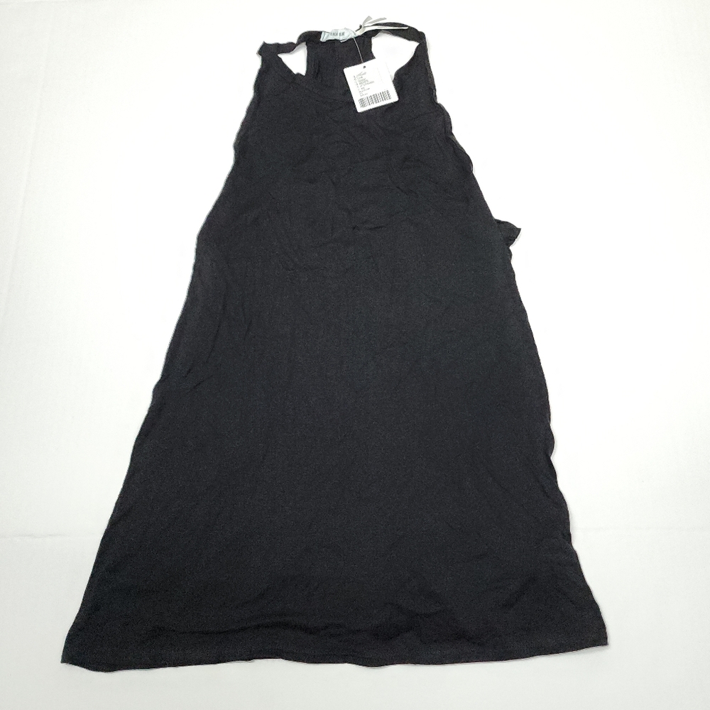 Kimchi Blue NWT Tank Dress Womens XS Black Racerback Goth Grunge Summer Casual
